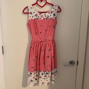 Bonne Chance collection gingham dress